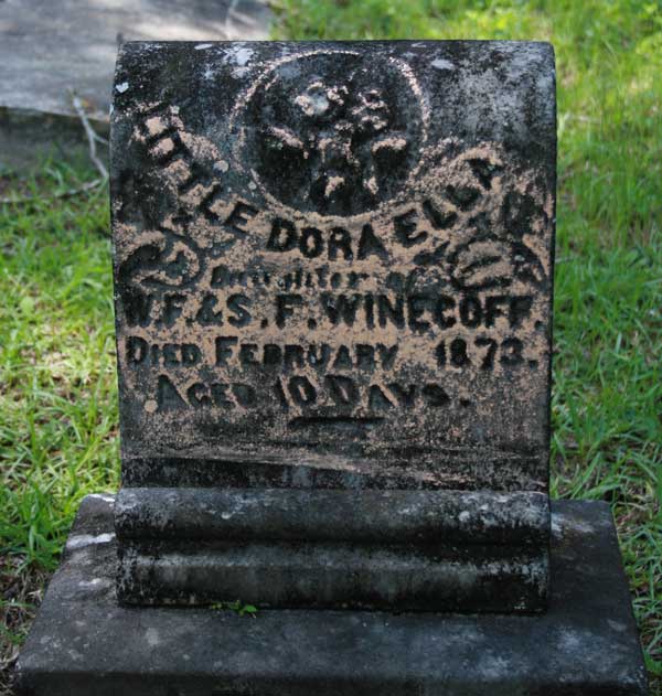 Dora Ella Winecoff Gravestone Photo