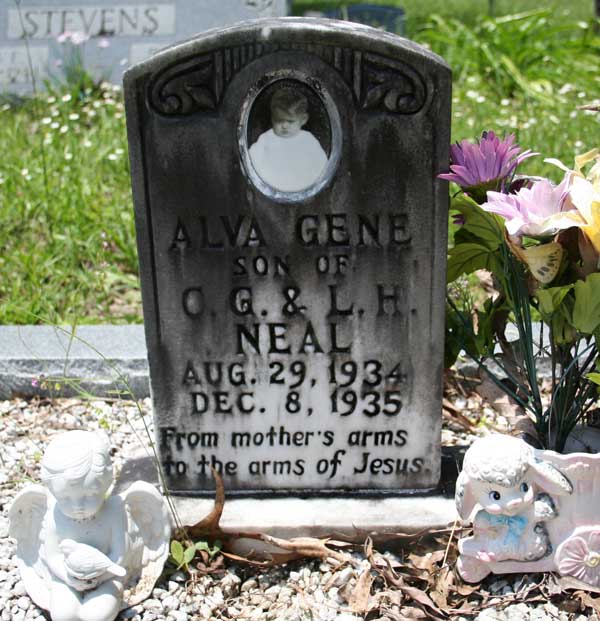 Alva Gene Neal Gravestone Photo
