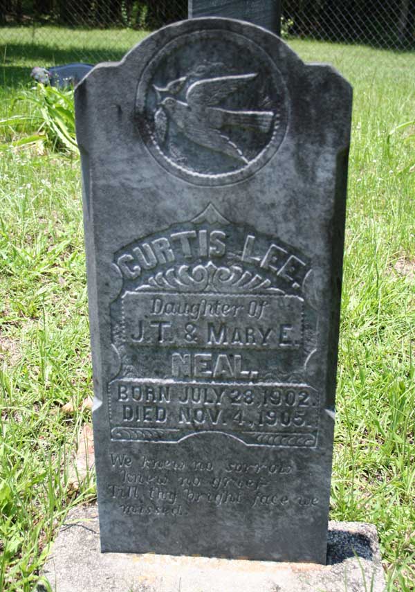 Curtis Lee Neal Gravestone Photo