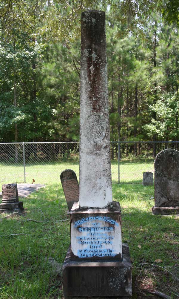 John Fleming Gravestone Photo