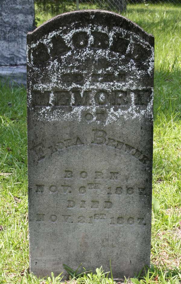 Flora Brewer Gravestone Photo