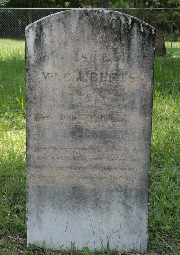 C.A. Burts Gravestone Photo