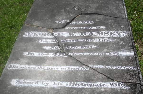 George W. Ramsey Gravestone Photo