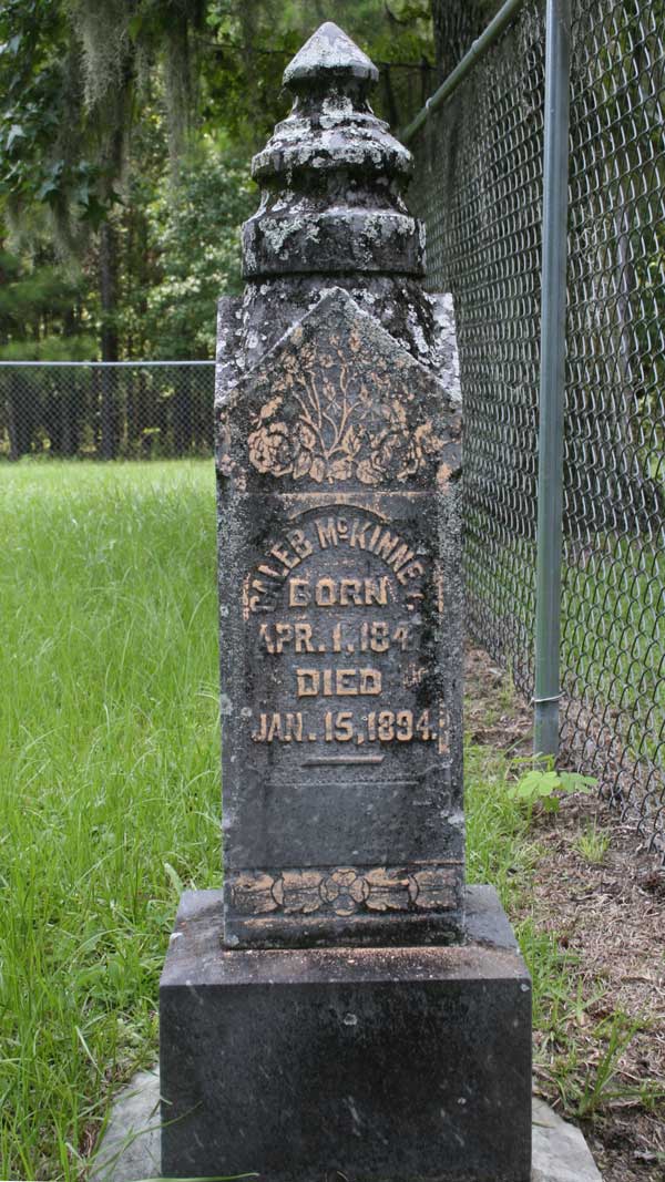 Caleb McKinney Gravestone Photo