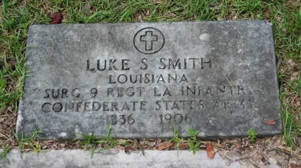 Luke S. Smith Gravestone Photo