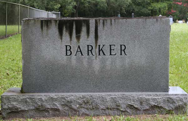 Unknown Barker Gravestone Photo