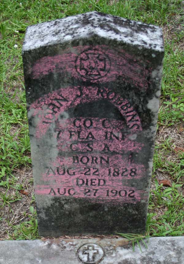 John J. Robbins Gravestone Photo