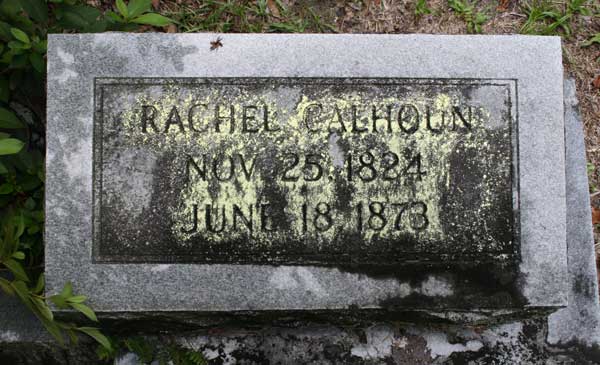 Rachel Calhoun Gravestone Photo