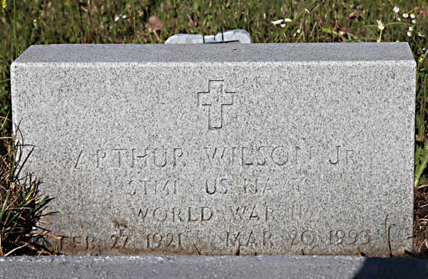 ARTHUR WILSON Gravestone Photo
