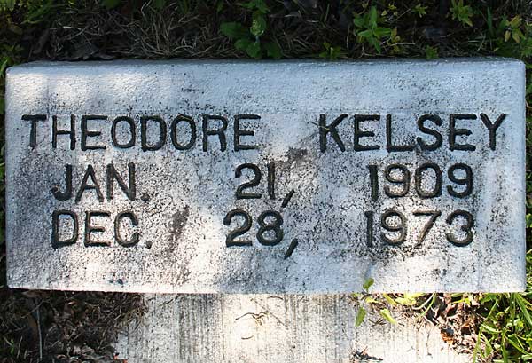 THEODORE KELSEY Gravestone Photo