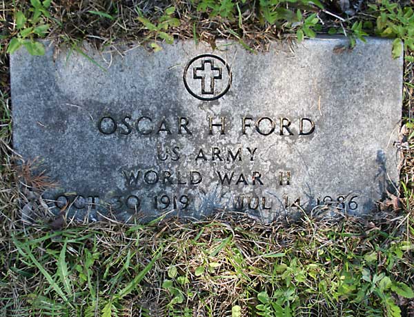 OSCAR FORD Gravestone Photo
