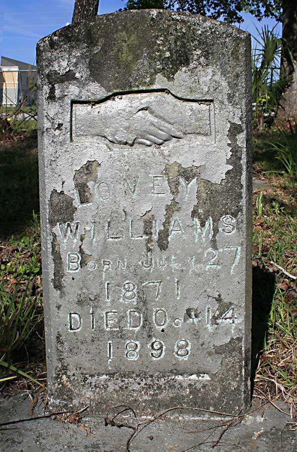 Lovey Williams Gravestone Photo