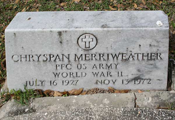Chryspan Merriweather Gravestone Photo