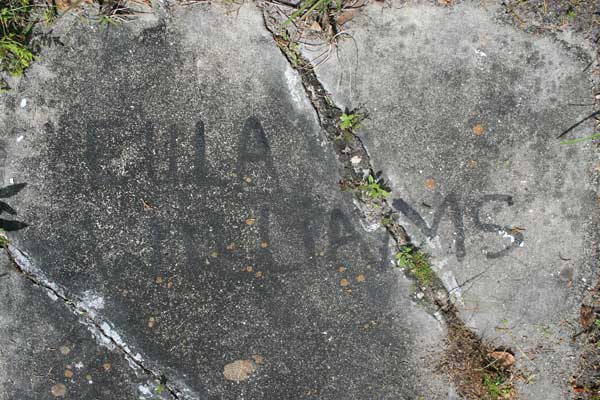 Eula Williams Gravestone Photo