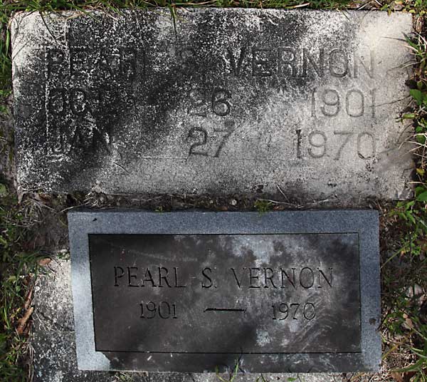 Pearl S. Vernon Gravestone Photo