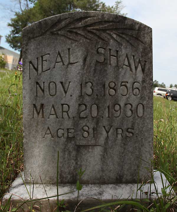 Neal Shaw Gravestone Photo