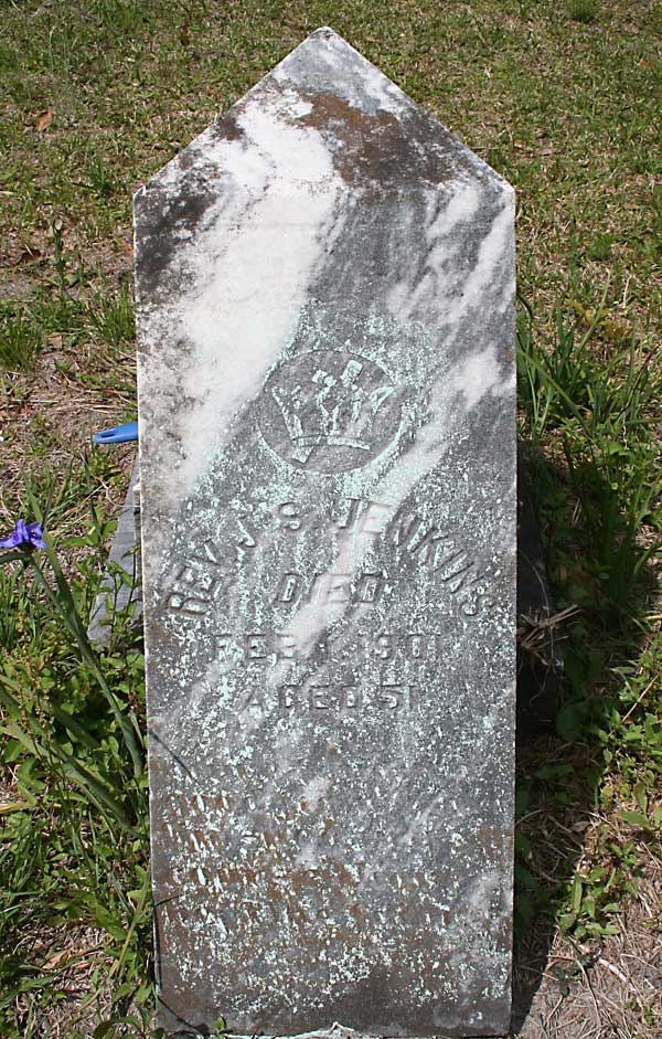 Rev. J. S. Jenkins Gravestone Photo