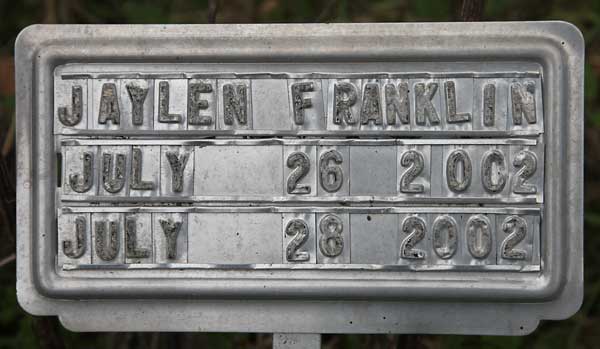 Jaylen Franklin Gravestone Photo