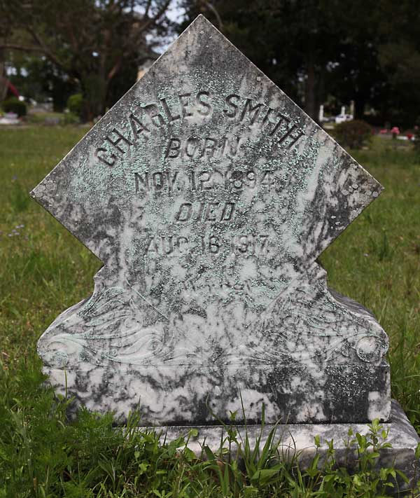 Charles Smith Gravestone Photo