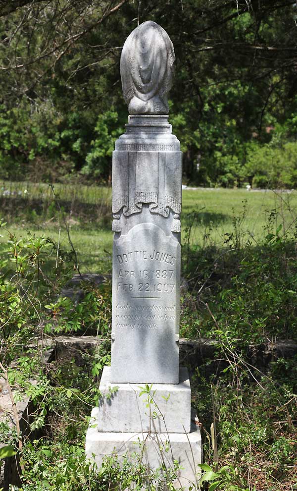 Dottie Jones Gravestone Photo