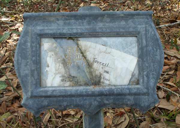  unknown Terrell Gravestone Photo