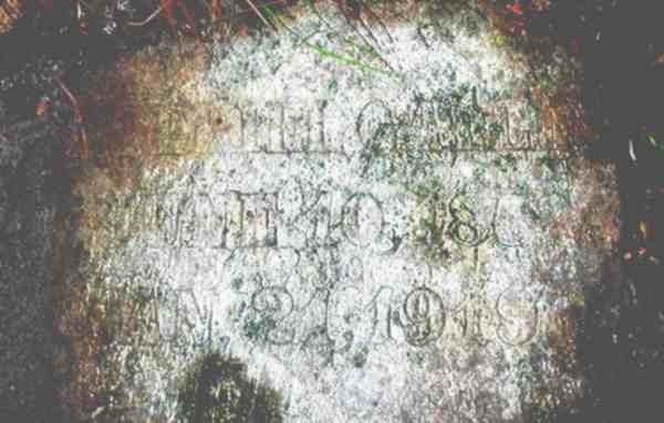 Ezekiel Gatlin Gravestone Photo