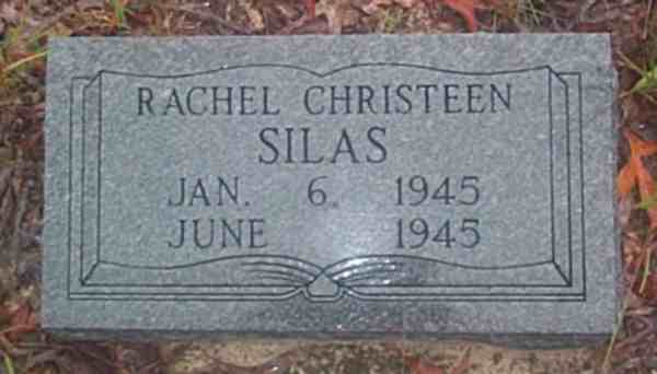 Rachel Christeen Silas Gravestone Photo