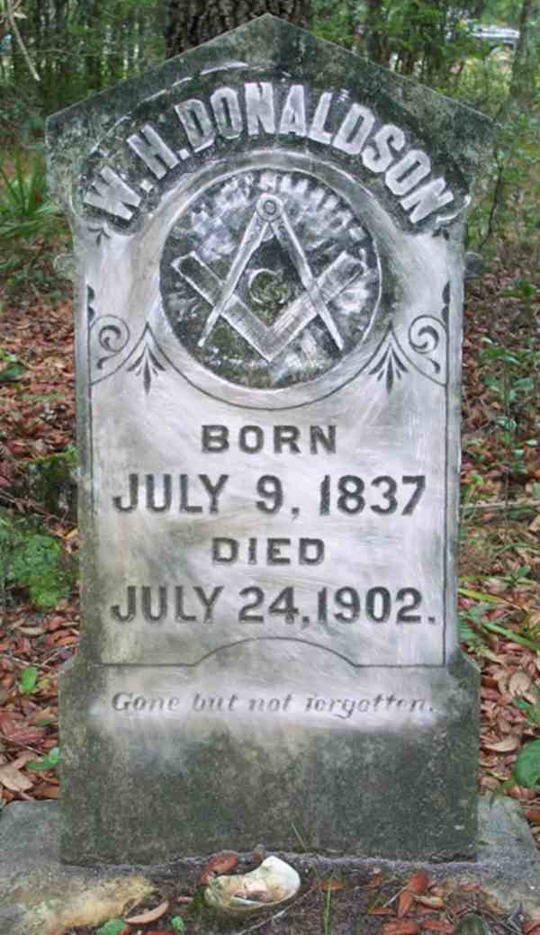 W.H. Donaldson Gravestone Photo